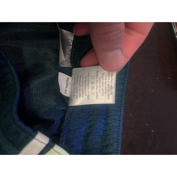 Danskin Now Pants Womens Small Blue Mesh Track Athletic Royal Side Stripe Trim - Picture 11 of 11